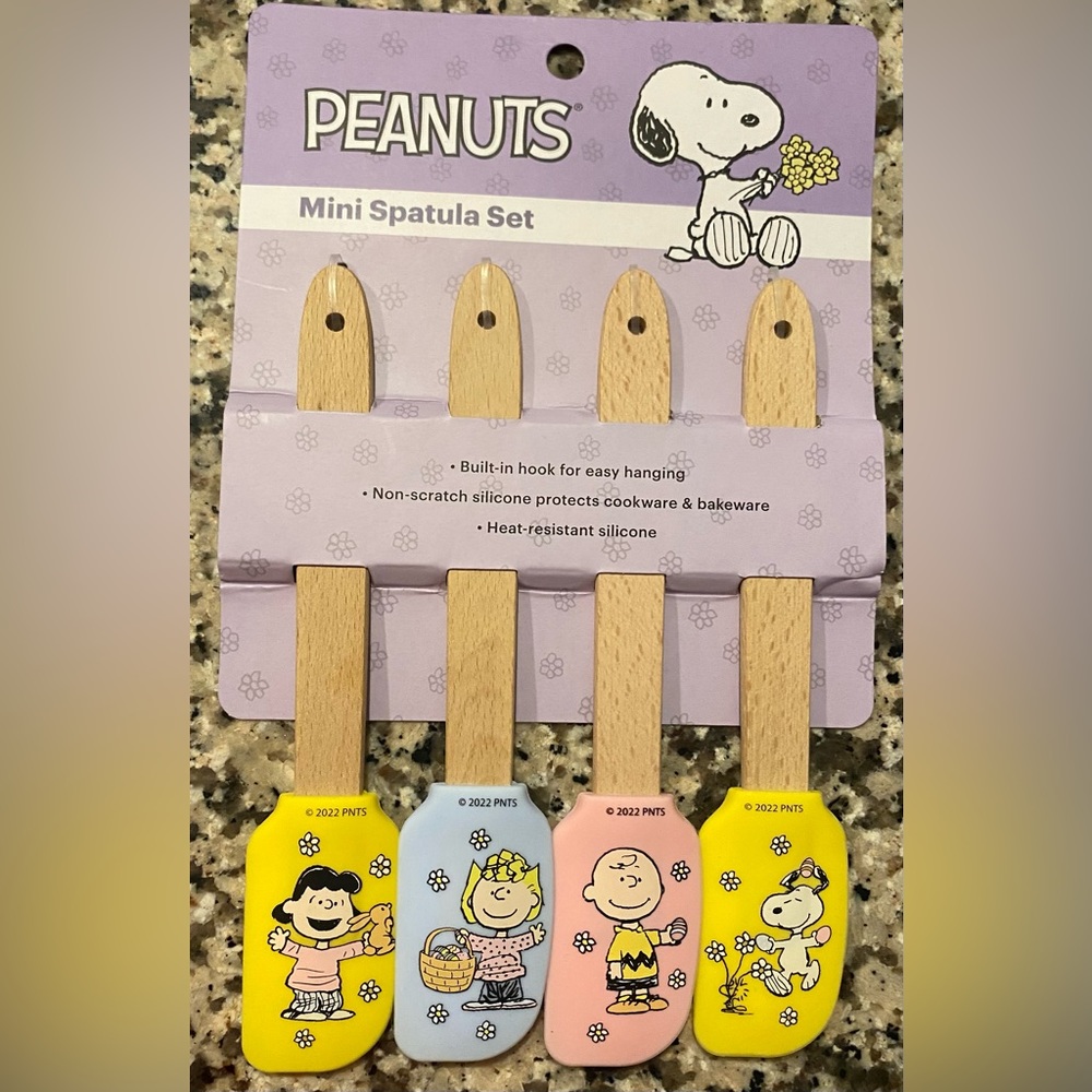 Peanuts Snoopy and Friends Mini Spatula Set